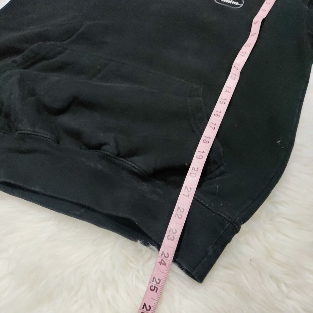 Grand AC 75 Mile Why I'm So Addicted Black Running Hoodie Sweater Men's Small - Picture 10 of 10